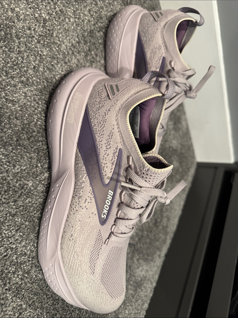 Brooks GLYCERIN Women's Light Lavender and Purple Running Shoes